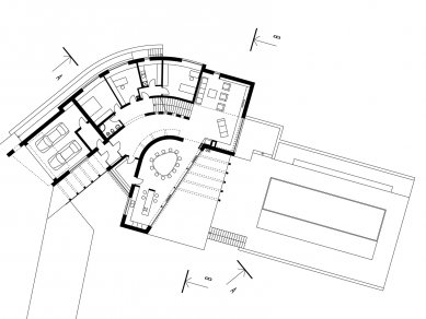 Rodinný dům Svinošice 02 - 1NP - foto: knesl + kynčl architekti