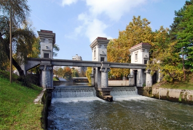 Ljubljanica Sluice Gate - foto: Petr Šmídek, 2008