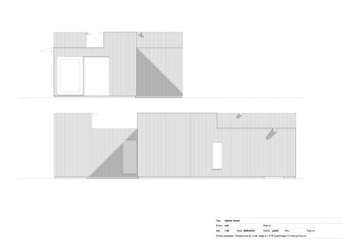 Dům Skybox - Západní a severní fasáda - foto: Primus architects, atelier + production