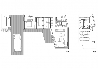 Dom zlomu - Půdorys - foto: paulíny hovorka architekti