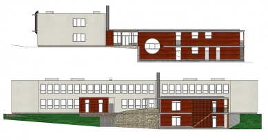 Rekonstrukce a přístavba mateřské školy - Pohledy