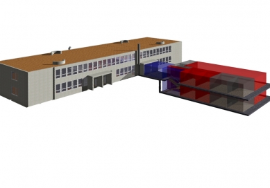 Rekonstrukce a přístavba mateřské školy - Vizualizace