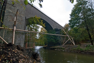 Povodňový transbordér 'Andělská hora' - foto: Petr Šmídek, 2010