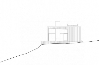 House on a Cliff - Pohled - foto: petra gipp arkitektur AB