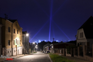 Cheops Pyramid above Ostrava - foto: Ing. Jan Šafář - www.archifoto.cz