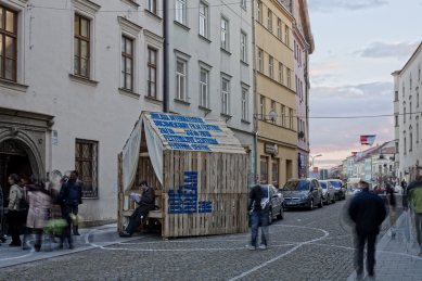 Architecture of the 14th MFDF Jihlava - Tea Pavilion - foto: Michal Ureš