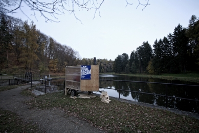 Architecture of the 14th MFDF Jihlava - Mobile sauna - foto: Michal Ureš