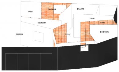 T house - Axonometrie - foto: Sou Fujimoto Architects