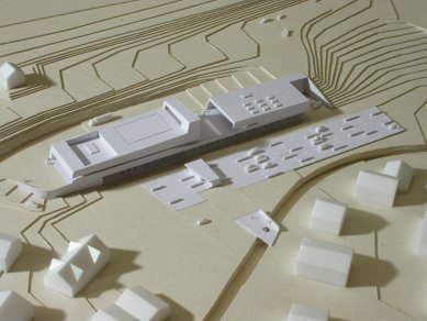 Emergency Services Center - Model - foto: AllesWirdGut Architektur