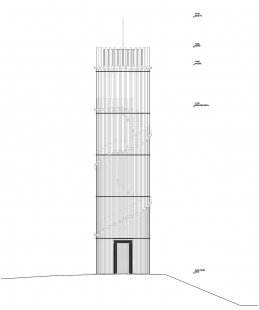 Akátová věž Výhon - Pohled