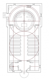 Kostel sv. Ducha na Šumné - Geometrie stavby - půdorys