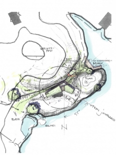 Chata Buholmen - Situace - foto: Courtesy of SKAARA Arkitekter AS