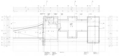 Villa Geurten - Půdorys suterénu - foto: IR Wiel Arets Architect & Associates