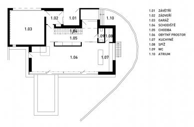 Family house in Zlin - 1NP