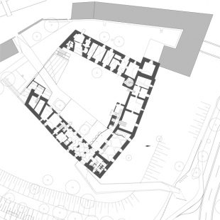 Schloss Orth - Ground floor layout - foto: synn architekten