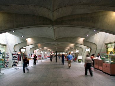 Rozšíření nádraží Stadelhofen - foto: Petr Šmídek, 2002