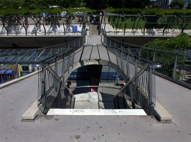 Rozšíření nádraží Stadelhofen - foto: Petr Šmídek, 2002