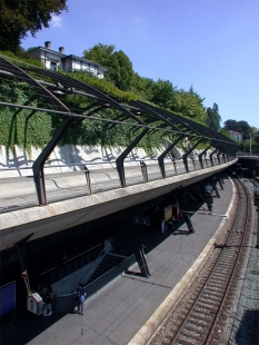 Rozšíření nádraží Stadelhofen - foto: Petr Šmídek, 2002