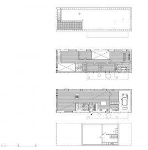 House K - Půdorysy - foto: Tham & Videgård Hansson Arkitekter