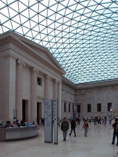 Queen Elizabeth ll Great Court, British Museum - foto: Petr Šmídek, 2004