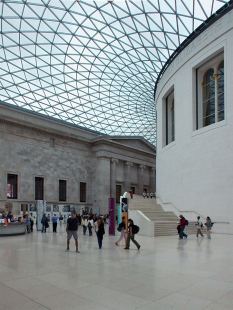 Queen Elizabeth ll Great Court, British Museum - foto: Petr Šmídek, 2004