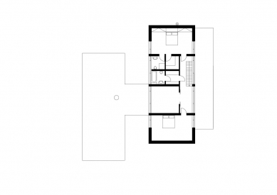 House in Dolany - Floor plan - foto: © Kamil Mrva