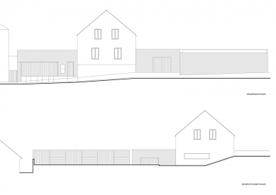 Novostavba rodinného domu v Malé Lhotě - Pohledy