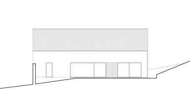 Novostavba rodinného domu v Malé Lhotě - Pohled
