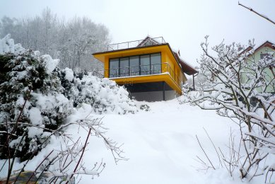 Dostavba rodinného domu v Kostelci u Heřmanova Městce - foto: Pinkas Žalský Architekti