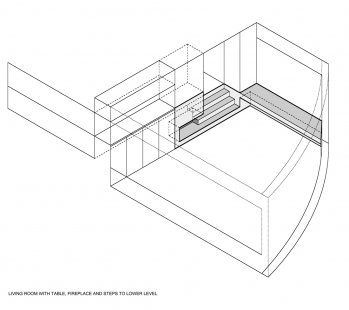 Richmond Place House  - Axonometrie - foto: Boyd Cody Architects