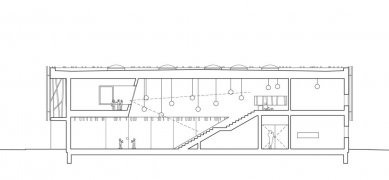 Kindergarten Sighartstein - Řez - foto: kadawittfeldarchitektur