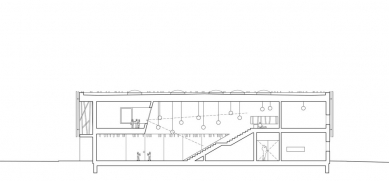 Kindergarten Sighartstein - Řez - foto: kadawittfeldarchitektur