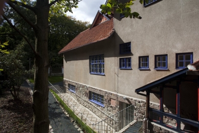 Villa Jurkovič renovation - New entrance - ramp - foto: Studio Toast & Transat