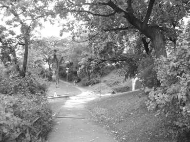 Revitalization of the Urban Park Studánka - Original condition - foto: archiv Ateliéru Brno