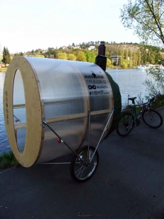 Cyklo sauna - foto: H3T Architekti