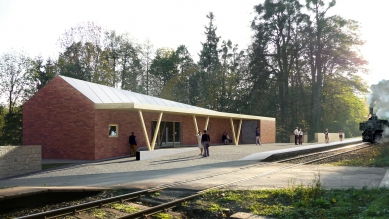 Railway Station Čeladná - Visualization