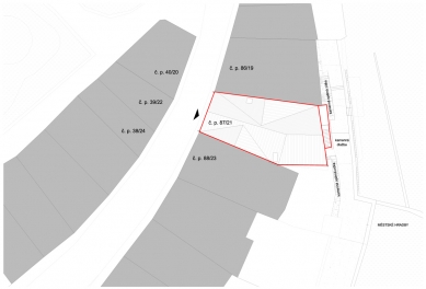 Rekonstrukce a úprava měšťanského domu - Situace