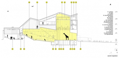 Municipal Theater of Zafra - <translate>Longitudinal Section</translate> - foto: KRAHE arquitectos