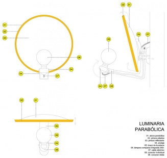 Municipal Theater of Zafra - Detail lighting - foto: KRAHE arquitectos