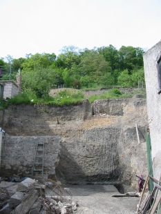 Family House Prague 9 - Land before construction