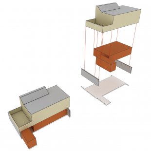 Family house in Zdiby - Concept of mass