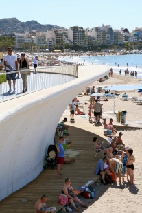 Benidorm West Beach Promenade - foto: Štěpán Braťka, 2011