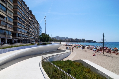 Benidorm West Beach Promenade - foto: Petr Šmídek, 2011