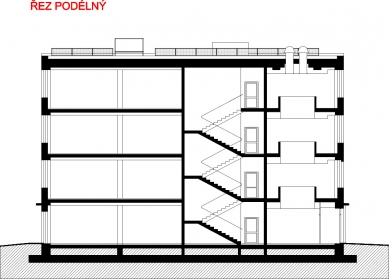 Pasivní administrativní budova INTOZA - Řez - foto: © Radim Václavík, ATOS-6