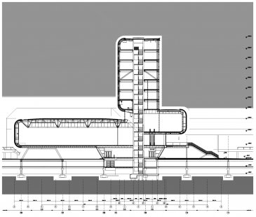 Elicium RAI - Řez - foto: Benthem Crouwel Architekten