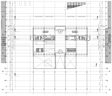 Elicium RAI - Půdorys 1NP - foto: Benthem Crouwel Architekten