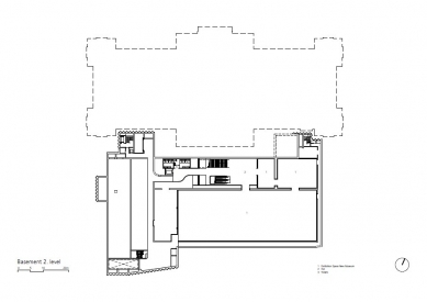 Nové muzeum Stedelijk - Půdorys 2.pp - foto: Benthem Crouwel Architects 