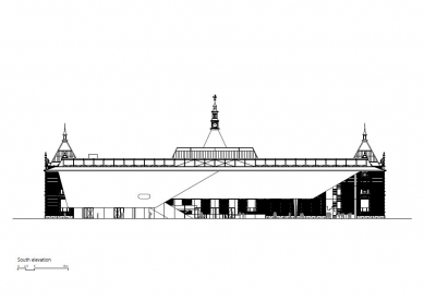 Nové muzeum Stedelijk - Jižní pohled - foto: Benthem Crouwel Architects 