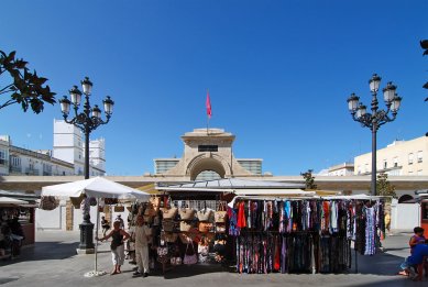 Centrální tržnice Cádiz - foto: Petr Šmídek, 2011