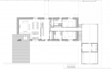 Family House Klokočná - Layout 1st floor